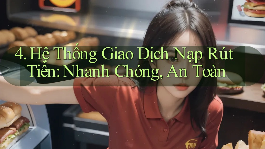 4. Hệ Thống Giao Dịch Nạp Rút Tiền: Nhanh Chóng, An Toàn