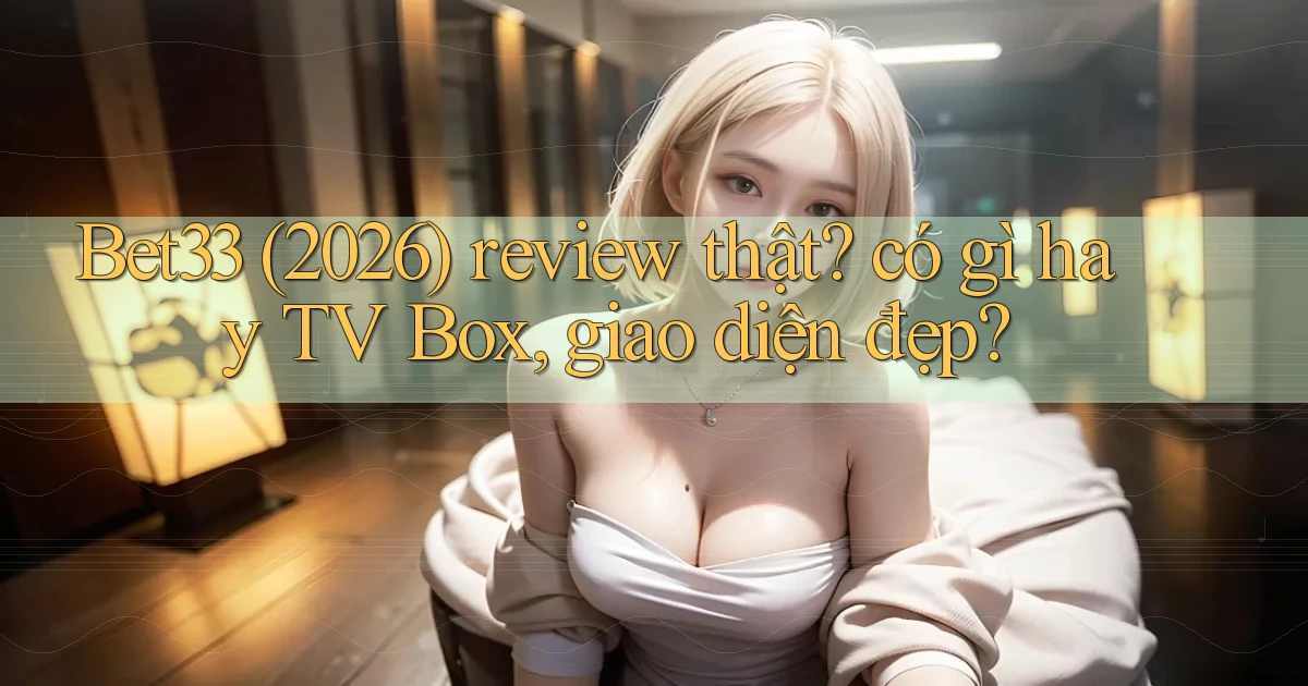 Bet33 (2026) review thật có gì hay TV Box, giao diện đẹp
