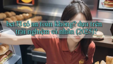 bet33 có an toàn không dựa trên trải nghiệm cá nhân (2025)