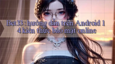 Bet33 hướng dẫn trên Android 14 kiến thức bảo mật online