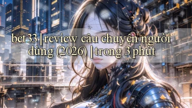 bet33 review câu chuyện người dùng (2026) trong 3 phút