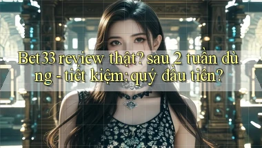 Bet33 review thật sau 2 tuần dùng   tiết kiệm quý đầu tiên