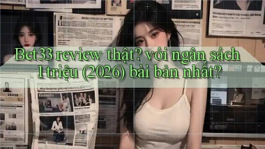 Bet33 review thật với ngân sách 1 triệu (2026) bài bản nhất