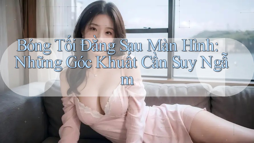 Bóng Tối Đằng Sau Màn Hình: Những Góc Khuất Cần Suy Ngẫm