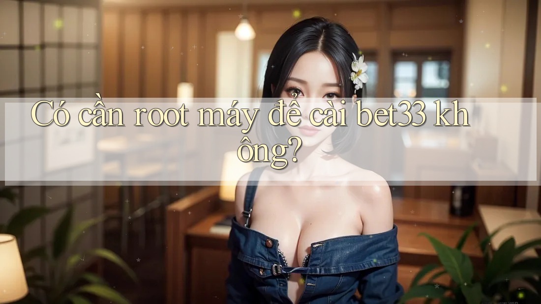 Có cần root máy để cài bet33 không?