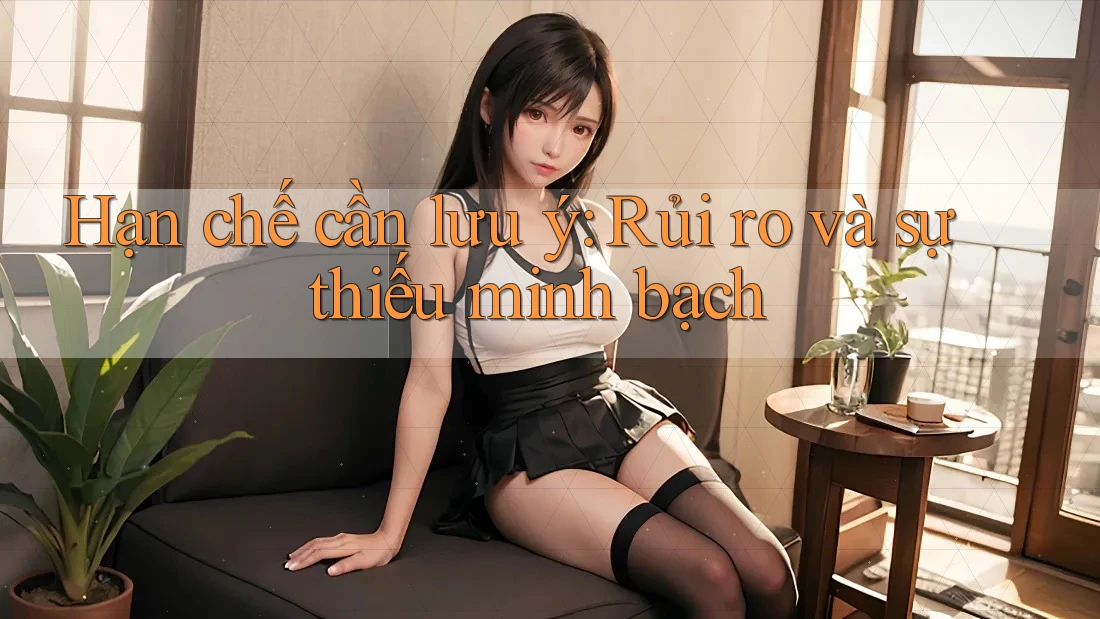 Hạn chế cần lưu ý: Rủi ro và sự thiếu minh bạch