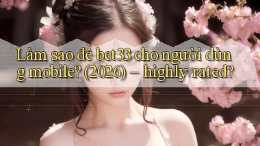 Làm sao để bet33 cho người dùng mobile (2026)   highly rated