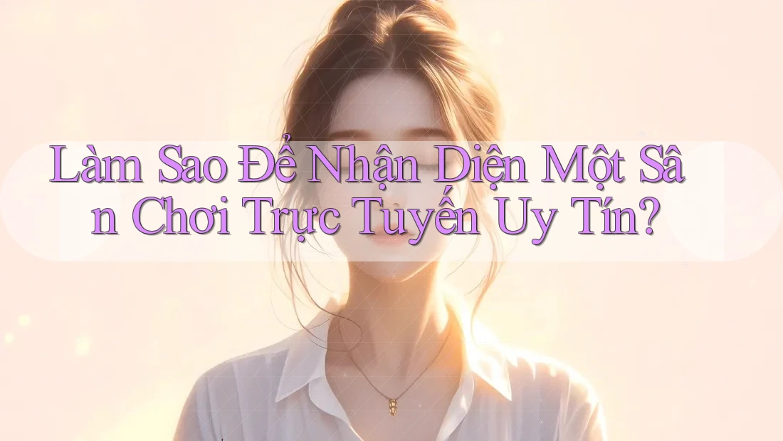 Làm Sao Để Nhận Diện Một Sân Chơi Trực Tuyến Uy Tín?