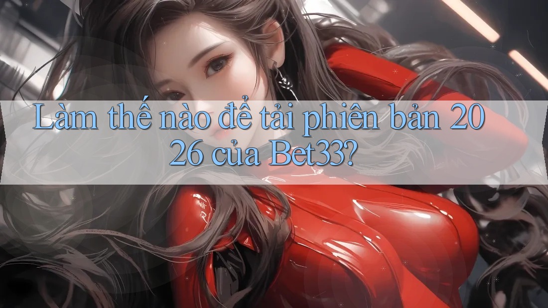 Làm thế nào để tải phiên bản 2026 của Bet33?