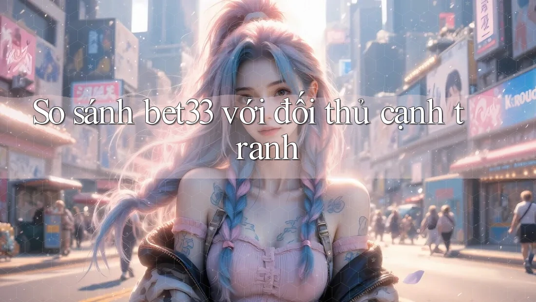 So sánh bet33 với đối thủ cạnh tranh