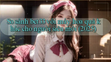 So sánh bet33 với máy hoa quả khác cho người siêu mới (2025)