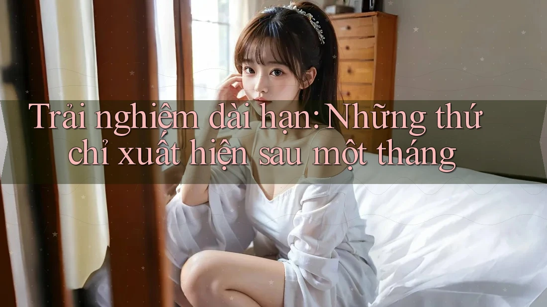 Trải nghiệm dài hạn: Những thứ chỉ xuất hiện sau một tháng